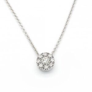 18K Stamped 750 Delicate Natural Diamond Flower Pendant F/VS 'Offer'